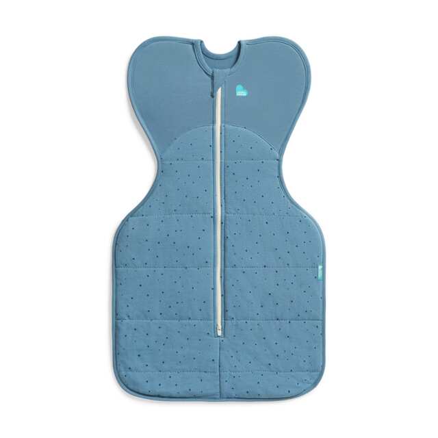 Love to Dream Swaddle Up Storm Blue 2.5 TOG Baby Swaddle - 3.5-6kg