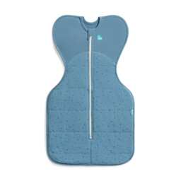 Love to Dream Swaddle Up Storm Blue 2.5 TOG Baby Swaddle - 3.5-6kg