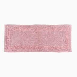 Homescapes Luxury Reversible Bath Mat Runner - Blush Pink Blush Pink