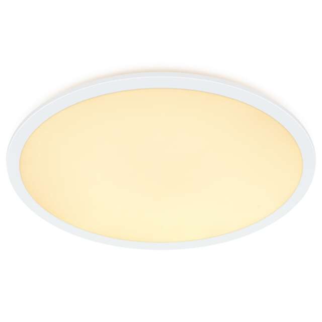 Nordlux Oja Indoor Ceiling Light White Plastic Intergrated LED 3-Level Dimming - Mains Powered, IP20