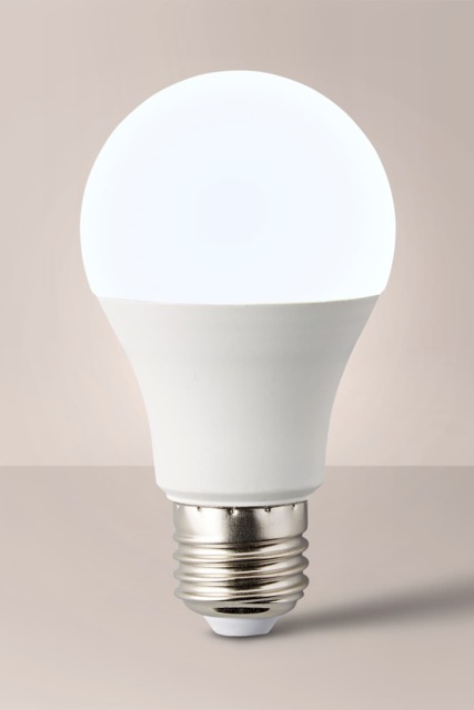 ValueLights E27 Pack of 10 10W Standard Cool White Bulbs