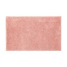 Chenille Bobble Bath Mat Non-Slip 60 x 90cm - Blush Pink