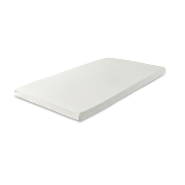 Premium Memory Foam Mattress Topper for Enhanced Comfort 2.5 cm Thick White European Small Single