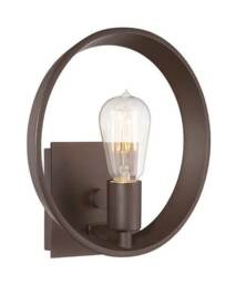 Theater Row 1 Light Indoor Wall Light Western Bronze, E27