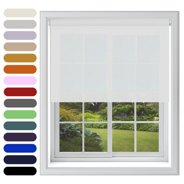 Daylight Roller Blind 210cm x 160cm White