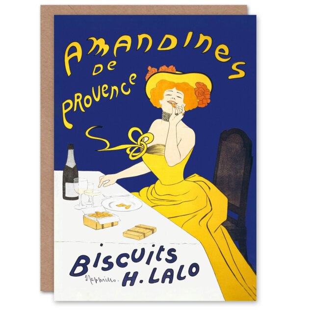 Leonetto Cappiello Art Card Almond Biscuits Vintage Advert