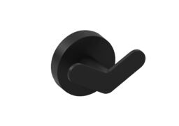 Cosmic Towel Hanger with Durable Stainless Steel for Bathroom, Matt Finish Black