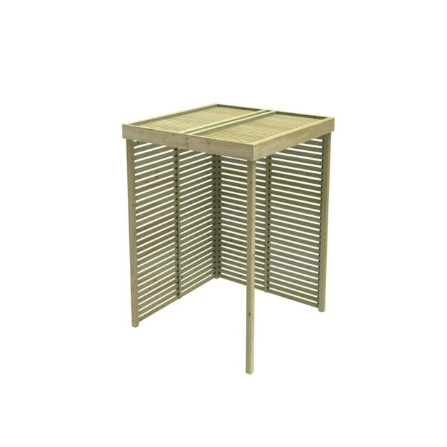 Modular Pergola With 2 Side Panel Packs