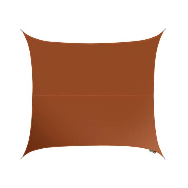2m Square Water Resistant Terracotta Sun Shade Sail