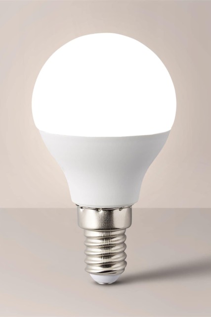 ValueLights E14 Pack of 6 4W Golfball Warm White Bulbs