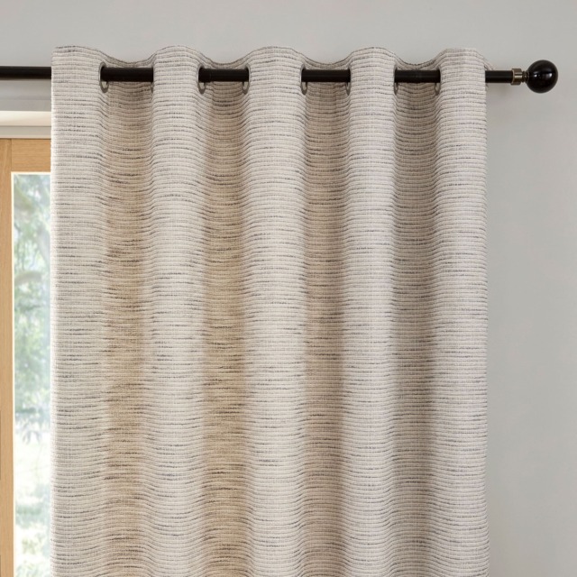 Curtina Talon Eyelet Curtains Grey