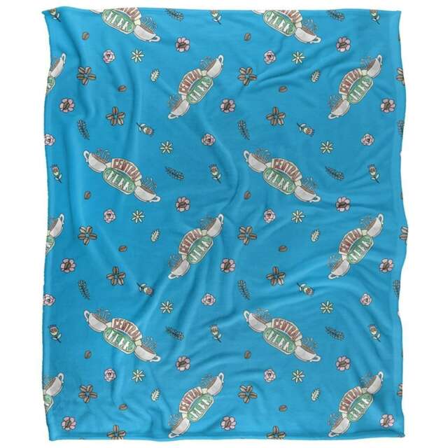 Friends Central Perk All-Over Print Blanket - Multicoloured - One Size
