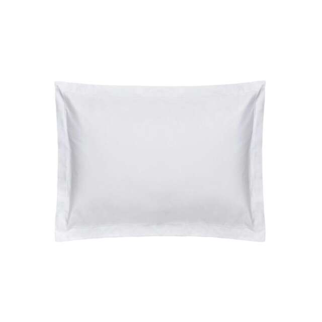 Belledorm 400 Thread Count Egyptian Cotton Oxford Pillowcase - White - L