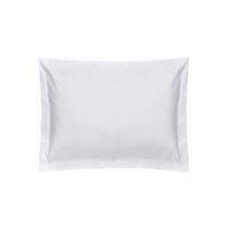 Belledorm 400 Thread Count Egyptian Cotton Oxford Pillowcase - White - L