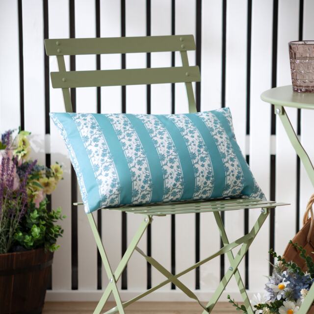 Wylder Chelsea Floral Striped Outdoor Cushion