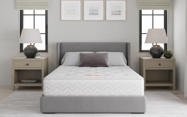 Bodyshape Vitality Bamboo Memory Mattress Double White 1