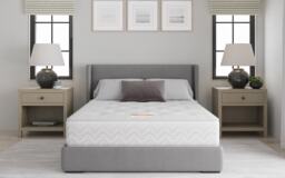 Bodyshape Vitality Bamboo Memory Mattress Double White 1