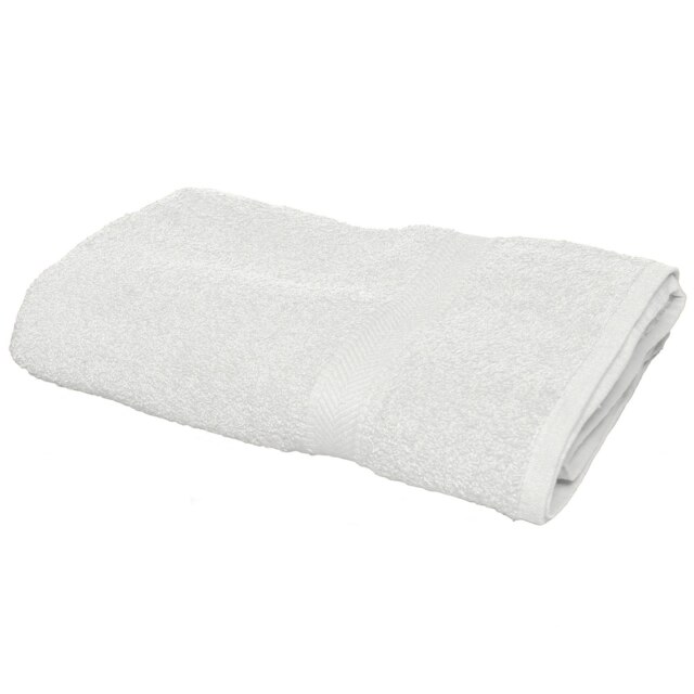 Towel City Luxury Range 550 GSM - Bath Sheet (100 X 150CM) - White - One Size White One size