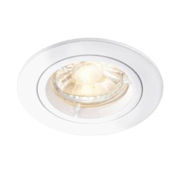 Cast Recessed Light Matt White, GU10
