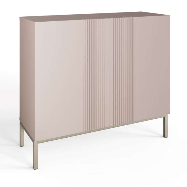 Frank Olsen Furniture Iona Tall Sideboard in Mulberry Pink Pale Mullberry 1