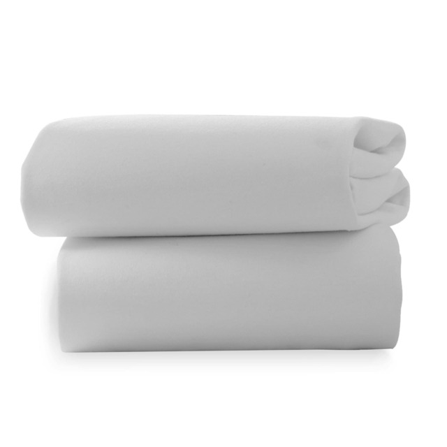 Clair de Lune 2 Pack Cot Sheets - Grey