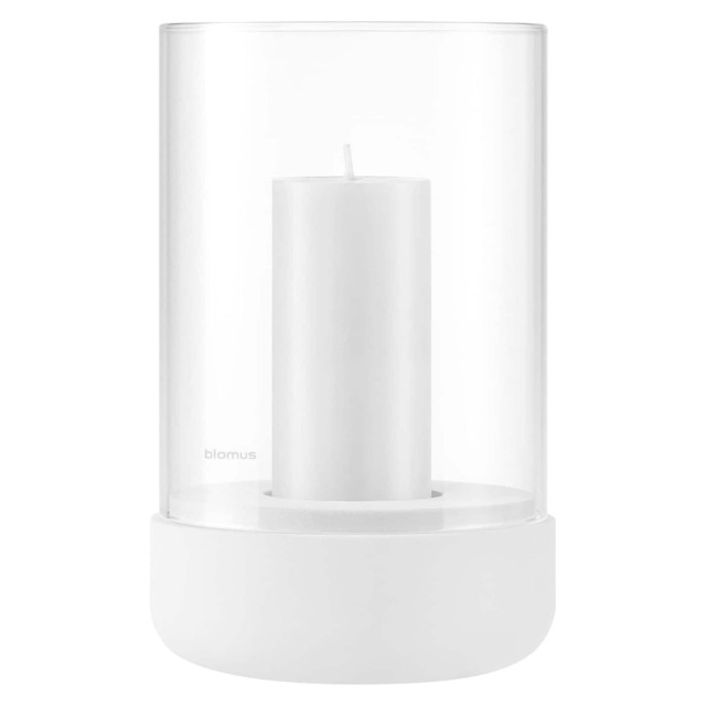 Blomus Lantern Calma Candle Holder M (Excl. Candle)- Lily White