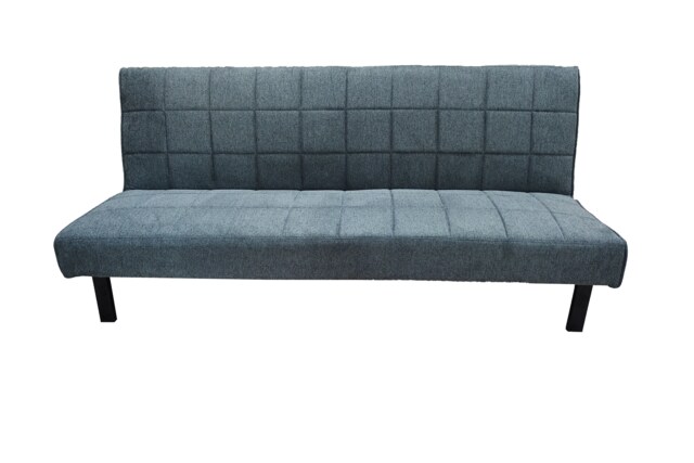 The Tivona 2 Seater Sofa Bed in Grey, Silver or Navy Grey One Size