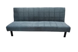 The Tivona 2 Seater Sofa Bed in Grey, Silver or Navy Grey One Size
