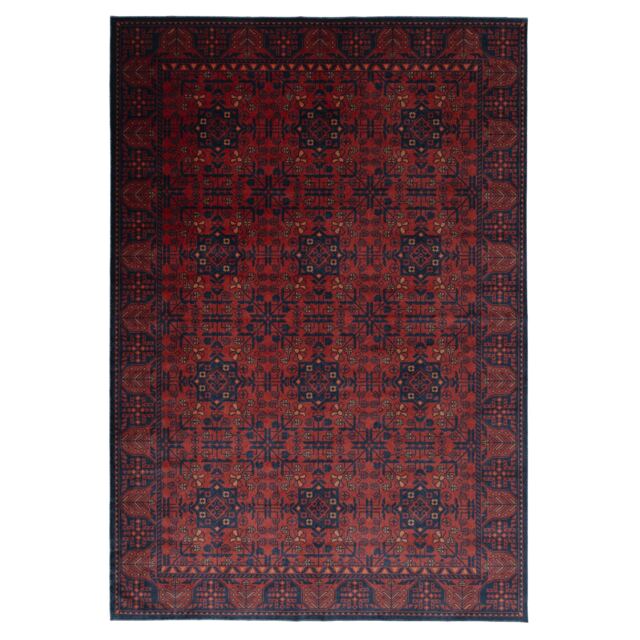 Red Soft Area Rug Living Room Bedroom Hallway Durable Modern Carpet 160cm x 230cm Red Red 160cm x 230cm
