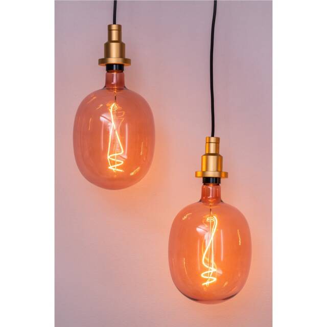 Osram Vintage 1906 Ballon 15 Filament LED Lamp 4.5W 816 Pink E27 220lm Dimmable