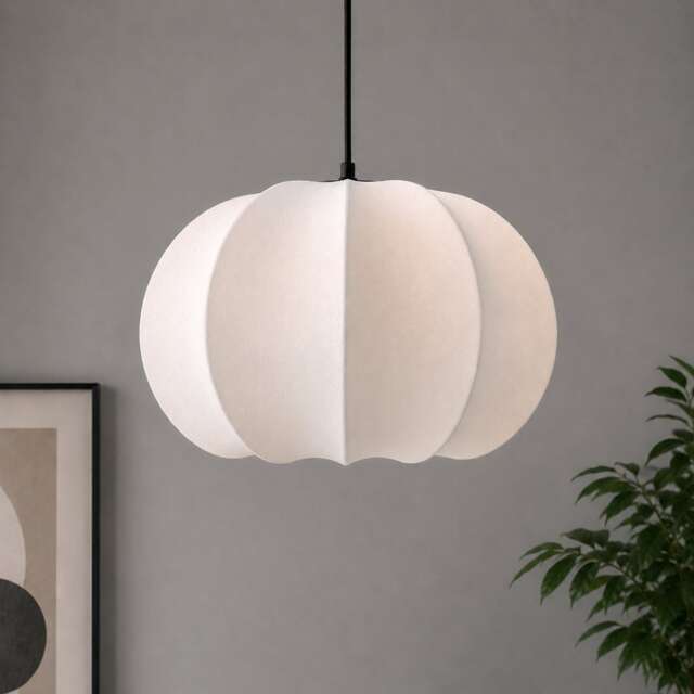CGC Lighting Natalia Cloud Dancer White Oval Distressed Silk Lampshade