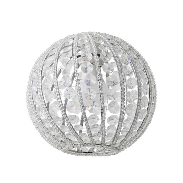 ValueLights Bead Ceiling Pendant Shade With Clear Acrylic Jewels