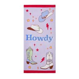 Sassy B Fine and Sandy Cotton Beach Towel - Pink - That Home Shop - thumbnail 2
