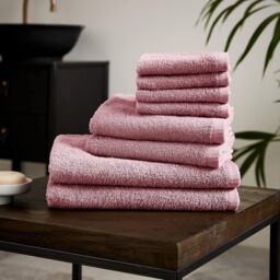 Catherine Lansfield Quick Dry Cotton 8 Piece Towel Set - White - That Home Shop
