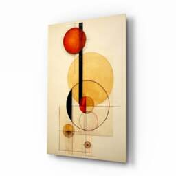 Circles Glass Wall Art-- Designer's Collection -  - That Home Shop