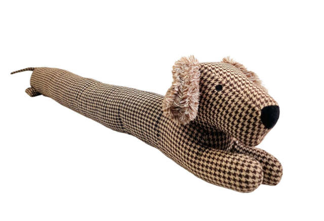 Sausage Dog Draft Excluder - Brown 85cm -  - That Home Shop