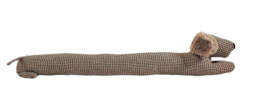 Sausage Dog Draft Excluder - Brown 85cm -  - That Home Shop - thumbnail 2