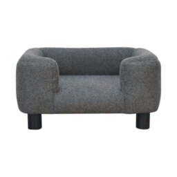 Mini Battleship Tweed Pet Sofa Bed -  - That Home Shop