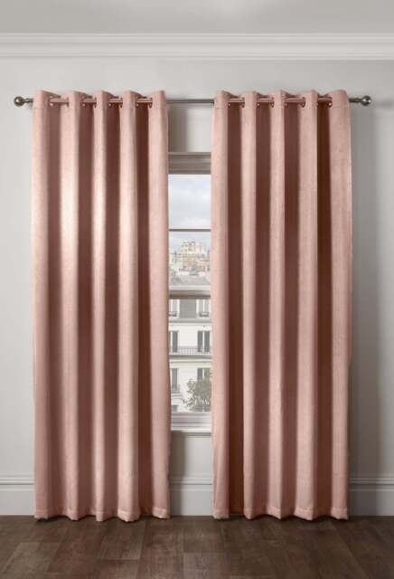 Ambiance Thermal Blackout Eyelet Curtains - Taupe Cream - That Home Shop