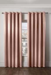 Ambiance Thermal Blackout Eyelet Curtains - Taupe Cream - That Home Shop - thumbnail 1