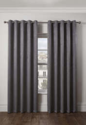 Ambiance Thermal Blackout Eyelet Curtains - Taupe Cream - That Home Shop - thumbnail 2