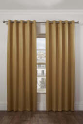 Ambiance Thermal Blackout Eyelet Curtains - Taupe Cream - That Home Shop - thumbnail 4