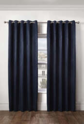 Ambiance Thermal Blackout Eyelet Curtains - Taupe Cream - That Home Shop - thumbnail 3