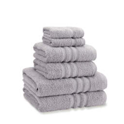 Catherine Lansfield Zero Twist Cotton 6 Piece Towel Bale Set - Dark Green - That Home Shop - thumbnail 6