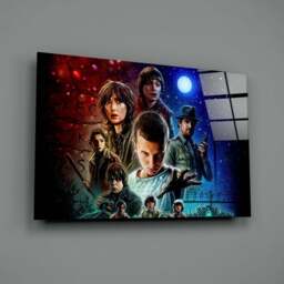 Stranger Things Poster Glass Wall Art -  - That Home Shop - thumbnail 2