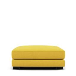 Harper Ottoman - Lario Duro Velvet: Ochre