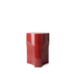 Doric Side Table Red - thumbnail 1