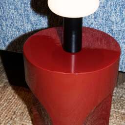 Doric Side Table Red - thumbnail 6