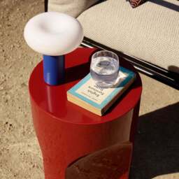 Doric Side Table Red - thumbnail 3