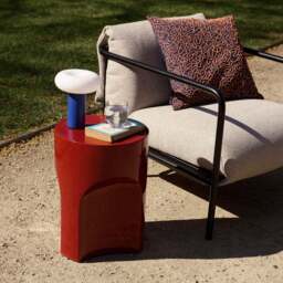 Doric Side Table Red - thumbnail 2